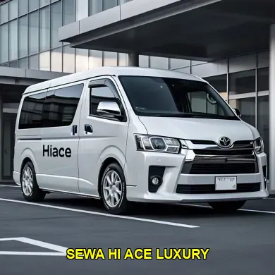 sewa hi ace luxury